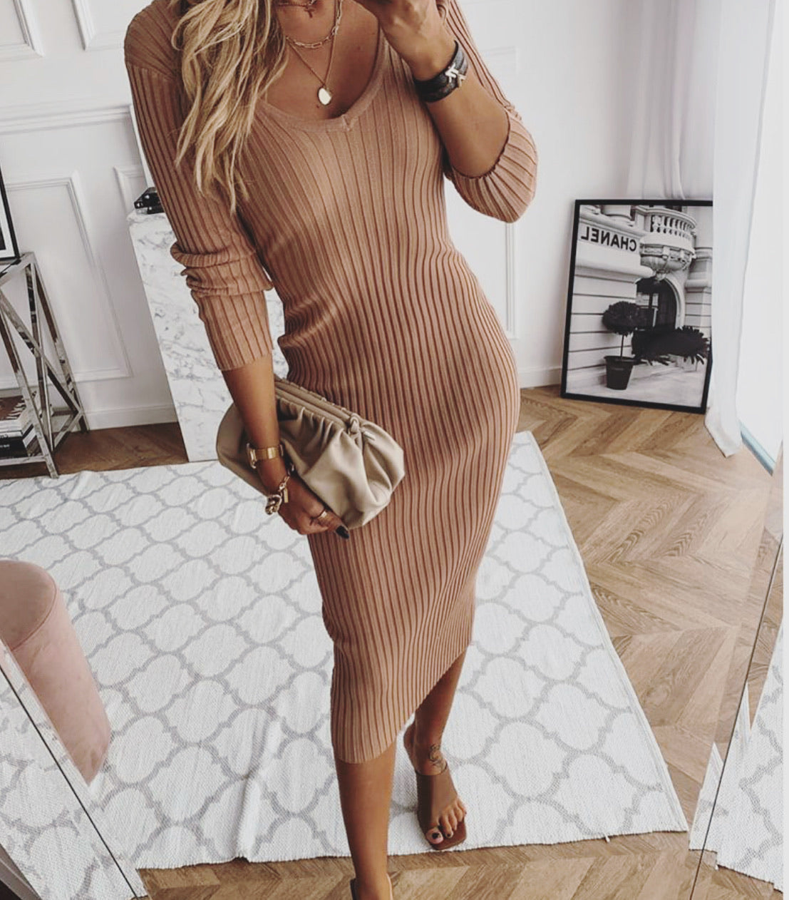 Kylie Nude Dress