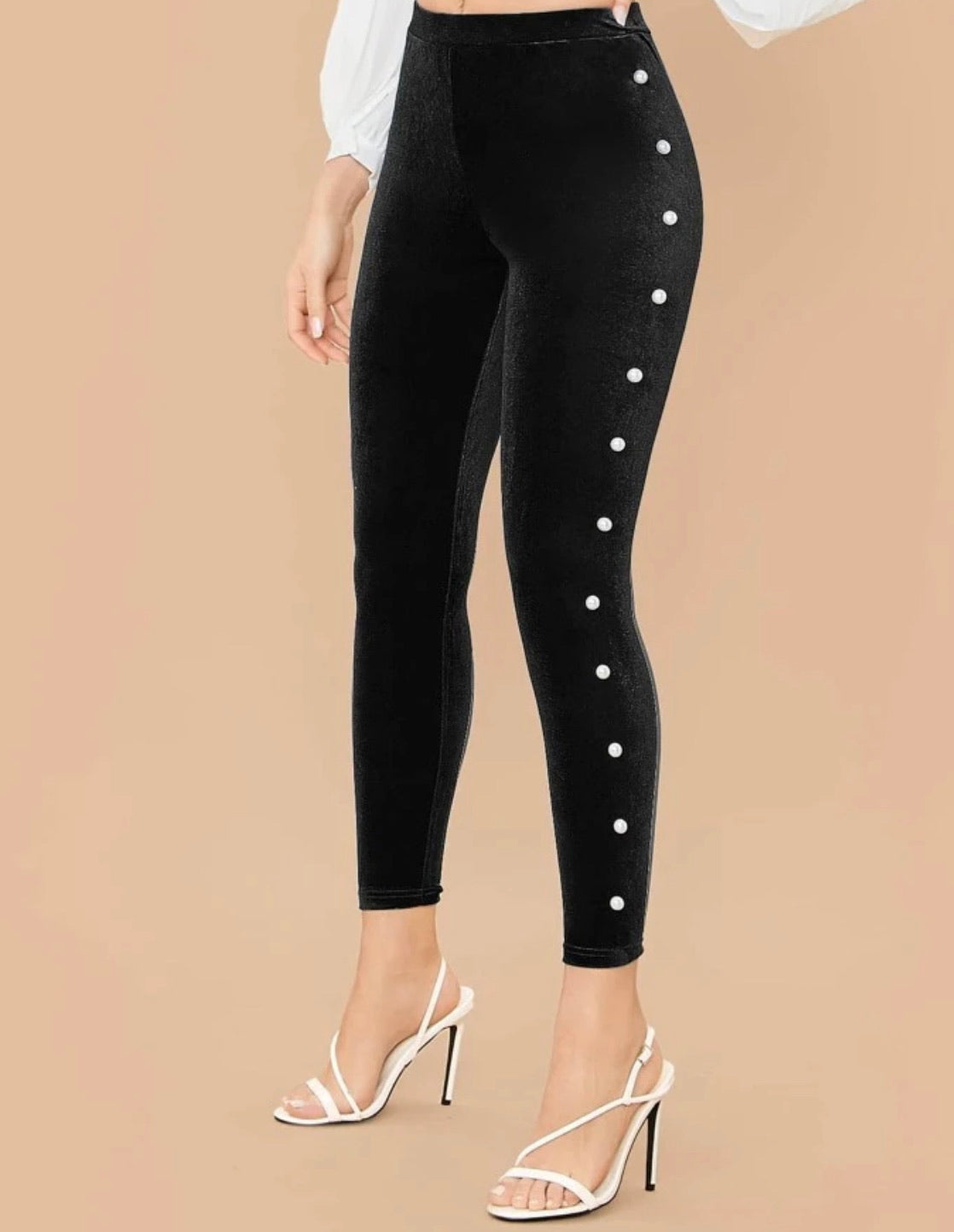 Pearl Velvet Pants